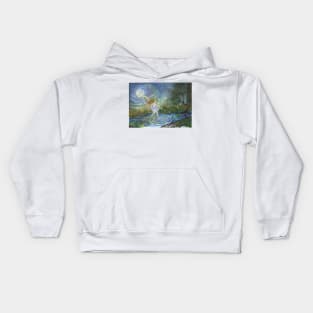 Discover magic acrylic painting Kids Hoodie